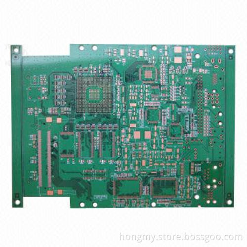 Multilayer PCB with 2.0mm Board Thickness and OSP, with BGA, with ICs